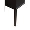 Homeroots 18" Black Mid Century Mod Wood End Table With Drawer 524165 - alternate 3