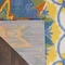 Homeroots 12' X 15' Yellow Red Orange Blue And Green Floral Indoor Outdoor Area Rug 555933 - alternate 8