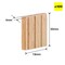 Trend Tool Technology 100pcs Beechwood Loose Tenons, 5/32 Inch x 13/16 Inch, for Woodworking, TEN/4X20/100, 100PK U*TEN/4X20/100 - alternate 7