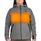 Milwaukee Tool Women's Heated Hoodie, Up to 8 hours Time, Zipper Closure, Gray, Size M F200G-21M - alternate 1