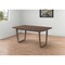 Homeroots 63" Walnut Rectangular Dining Table 486043 - alternate 5