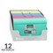 C-Line Products 4-1/2" x 7" Assorted 13-Pocket Coupon Size Expanding File, 12EA/DS, 6DS/CT 58410-DS - alternate 3