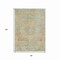 Homeroots 8' X 10' Tan And Beige Medallion Washable Indoor Outdoor Area Rug 615749 - alternate 8