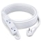 Maximm 15ft 3-Outlet Angled Flat Plug Extension Cord w/ Closing Hook, White ADW-LA04-05-15FT1PK - alternate 1