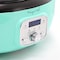 Megachef 6.9 Quart Oval Electric Slow Cooker in Turquoise with Black Pot MCSC-OV650T - alternate 6