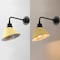 Jonathan Y Croydon 9.63" 1-Light Farmhouse Industrial Iron LED Gooseneck Arm Outdoor Sconce, Matte Yellow JYL7612H - alternate 6