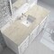 James Martin Vanities Bristol 60" Single Vanity, Bright White, w/ 3 CM Tajnar Eclos Top 157-V60S-BW-3TJR - alternate 4