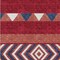 Homeroots 10' X 14' Red White And Navy Blue Southwestern Washable Indoor Outdoor Area Rug 613950 - alternate 9