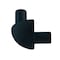M-D Building Products 3/8 in. Black Aluminum Bullnose Outside Corner 32064 - alternate 1
