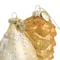 Martha Stewart Holiday Pointy Ball and Pinecone 4 Piece Ornament Set in Gold 97143.04 - alternate 6