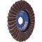 Pferd PFERD Flap Disc, PVL-R, POLIVLIES CURVE, 5in x 7/8, Medium, Aluminum oxide 45924 - alternate 8