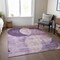 Homeroots 3' X 5' Purple And Lavender Geometric Washable Indoor Outdoor Area Rug 604923 - alternate 7