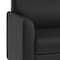 Flash Furniture HERCULES Diplomat Black LeatherSoft Chair with Clean Line-Stitched Frame and Chrome Legs BT-827-1-BK-CHR-GG - alternate 8