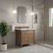James Martin Vanities Brittany 36" Single Vanity, Pecan w/ 3 CM Carrara Marble Top 655-V36-PCN-3CAR - alternate 8