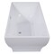 Alfi Brand 67" White Rectangular Acrylic Free Standing Soaking Bathtub AB8840 - alternate 10