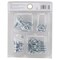 Prosource Bolt and Nut Set, Zinc Plated, 100-Piece JL821033L - alternate 3