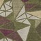 Homeroots 8' X 10' Olive Green Ivory And Burgundy Geometric Washable Indoor Outdoor Area Rug 600387 - alternate 9