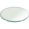 Fab Glass And Mirror 48in. Clear Round Glass Table Top, 1/2in. Thickness Tempered Flat Edge Polished, Wall Mirror 48RT12THFLAN - alternate 1