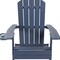 Homeroots 35" Navy Blue Heavy Duty Plastic Adirondack Chair 530696 - alternate 8
