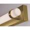 Afx Miami - LED Vanity - 24in - Light Antique Brass MIAV2404LAJUDLB - alternate 5