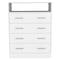 Homeroots 33" White Four Drawer Dresser 534947 - alternate 5