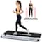 Squatz 2-in-1 Walking Pad Treadmill with Vibration Plates, Compact Under Desk Walking Pad with Remote SQWPV15WH - alternate 1