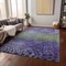 Homeroots 3' X 5' Purple Green And Black Abstract Washable Indoor Outdoor Area Rug 603101 - alternate 8