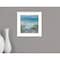 Homeroots Blue Horizons 2 White Framed Print Wall Art 406975 - alternate 4