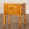 Bali & Pari Kayla Modern and Contemporary Natural Light Mappa Real Burl Wood 2-Drawer Nightstand 249-13924-ZORO - alternate 10