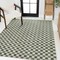 Jonathan Y Aimee Traditional Cottage Checkerboard Green/Cream 5 ft. x 8 ft. Indoor/Outdoor Area Rug TSN204D-5 - alternate 8