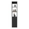Homeroots 13" Black Wood Freestanding Single Door Bathroom Vanity 543590 - alternate 4