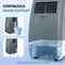 Edendirect 8,000 BTU (4,550 BTU DOE) Portable Air Conditioner Cools 350 sq. ft. with Dehum & Remote ZR-SPF2-08CG - alternate 6