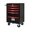 Wrightmaster 21 in. W x 13 in. D 5-Drawers Metal Roller Cabinet Tool Chest in Black ZR-245231 - alternate 1