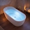 Anzzi Mone 67 in. Acrylic Glossy Flatbottom Bathtub in White FT-AZ903-67 - alternate 6