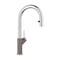 Blanco Urbena Pull Down1.5 GPM, Chrome/Volcano Gray 526933 - alternate 1