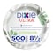 Dixie Disposable Paper Plate, 8 1/2 in, Pathways, Multi Color, PK500 SXP9PATH - alternate 1