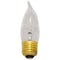 Ilc Replacement Incandescent Bulb, 15W, 12V, CA10, E12 Candelabra, 25PK SATCO S3867 - alternate 1