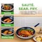 Nutrichef 8 in Small Frying Pan Nonstick NCFRYP8 - alternate 4