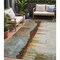 Homeroots 5' X 8' Rust And Beige Abstract Washable Indoor Outdoor Area Rug 630478 - alternate 1