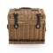 Picnic Time Family Of Brands Yellowstone Picnic Basket, Moka Collection - Brown with Beige & Red Accents 216-76-777-000-0 - alternate 7