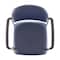 Flash Furniture Tiffany Comfort Navy Vinyl Stackable Steel Side Reception Chair with Arms BT-516-1-NVY-VINYL-GG - alternate 10