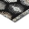 Homeroots 8' X 10' Black Ivory And Taupe Southwestern Washable Indoor Outdoor Area Rug 615119 - alternate 7