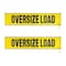 Mytee Products OVERSIZE LOAD Sign - 18in x 84in Mesh with Grommets & Rope, 2PK WLS-Mx2 - alternate 1