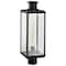 Nuvo Luca, Outdoor Post Lantern, Sand Black Finish, Clear Beveled Glass 60/8513 - alternate 7