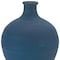 Homeroots 9" Blue And Terra Cotta Ceramic Round Urn 632642 - alternate 5