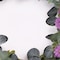 Homeroots 22" Green And Purple Daisy And Thistle Artificial Wreath 634623 - alternate 3