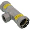 Viega MegaPressG tee P1 1 P2 1 FPT 0.75 carbon steel zinc-nickel coating 25416 - alternate 2
