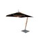 Bambrella 8.5' Square Bamboo Cantilever Umbrella with Black Canopy and 297lb Granite Base System 2.6m SQ-SW-S-B-BS - alternate 1
