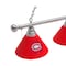 Holland Bar Stool Co Montreal Canadiens 3 Shade Billiard Light, Chrome Fixture BL3CHMonCan - alternate 7