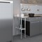 Amgood 24 in. x 12 in. Stainless Steel Work Table, Narrow Filler Table with 1.5 in. Backsplash for AMG WT-2412-BS-Z - alternate 8